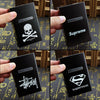 Skull FBI Superman Cigarette Case