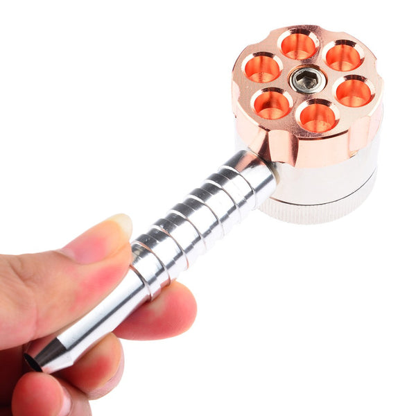 Revolver Pipe Weed Grinder